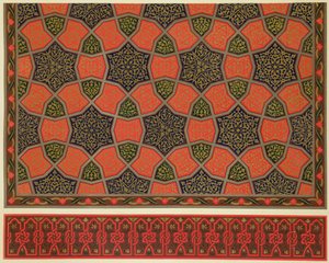 Arabiske dekorative design, fra 